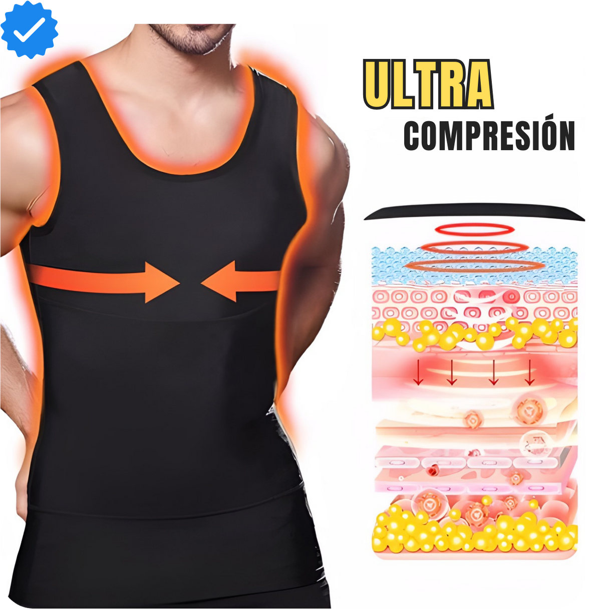Chaleco Reductor Osmotex para Hombre🔥