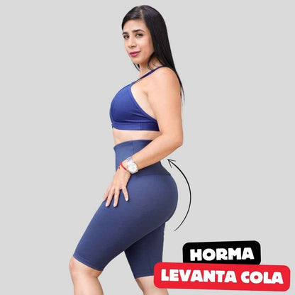🔥BIKER CON FAJA NEOPRENO®️ 3 en 1 QUEMA GRASA ➕ MOLDEADORA ➕ LEVANTA COLA