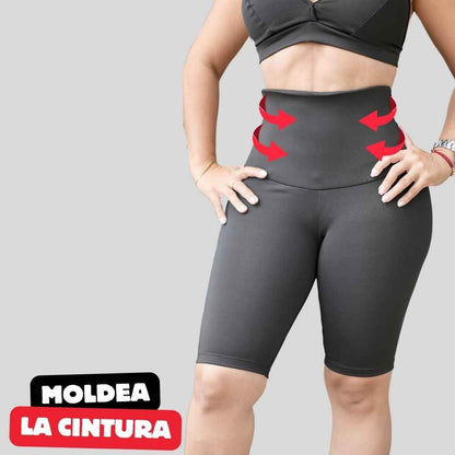 🔥BIKER CON FAJA NEOPRENO®️ 3 en 1 QUEMA GRASA ➕ MOLDEADORA ➕ LEVANTA COLA